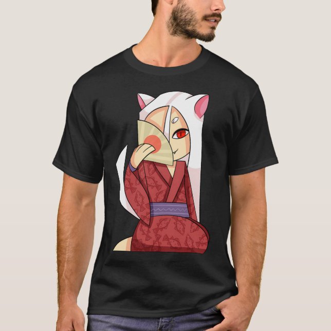 Camiseta Nekomata Chibi (Anverso)
