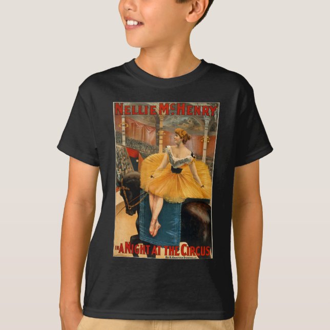 Camiseta Nellie McHenry en noche de A en el circo (Anverso)
