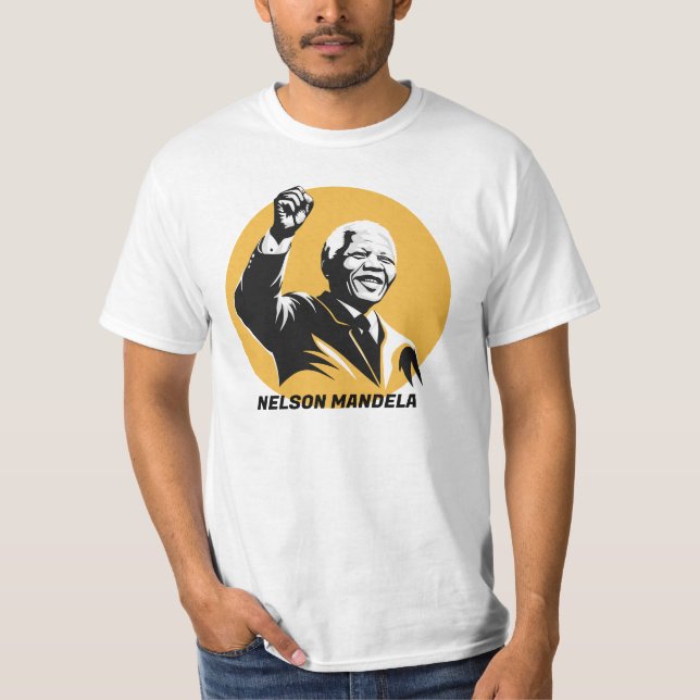 Camiseta Nelson Mandela | Inspirational T-Shirt (Anverso)