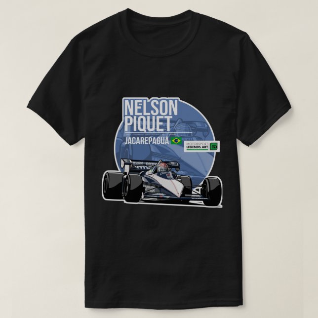 Camiseta Nelson Piquet - Jacarepagua 1983 (Diseño del anverso)