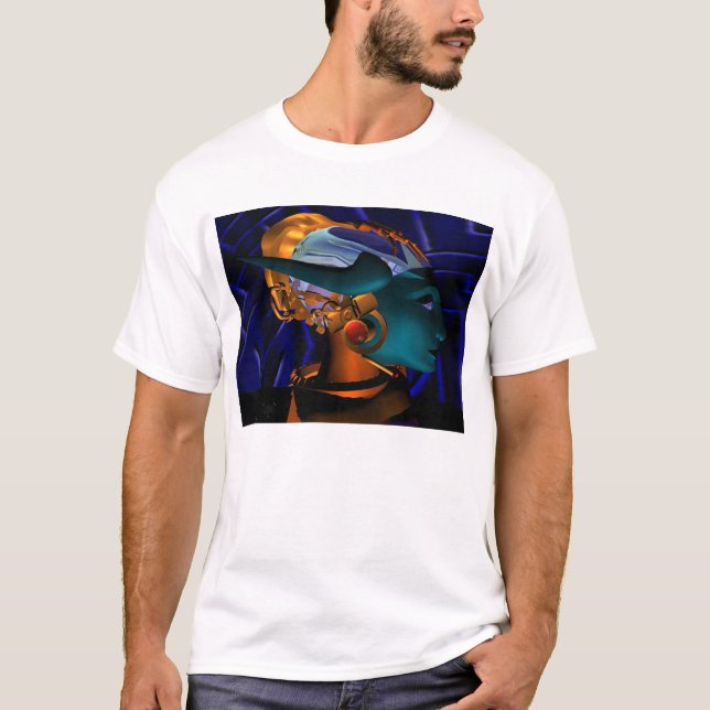 CAMISETA NEMES/RETRATO ANDROIDE HÍPER (Anverso)