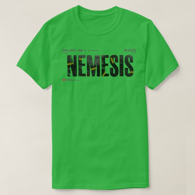 Camiseta Nemesis (Diseño del anverso)