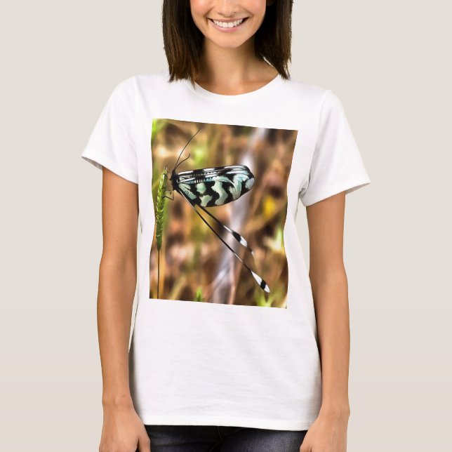 Camiseta Nemoptera bipennis Spoon-Winged Insect Art (Anverso)
