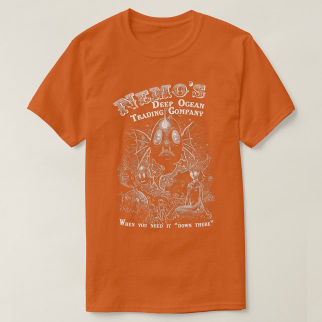 Camiseta Nemox27s Deep Ocean Trading Company (Diseño del anverso)
