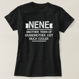 Camiseta Nene Definition Funny Grandma Mother Day Gift