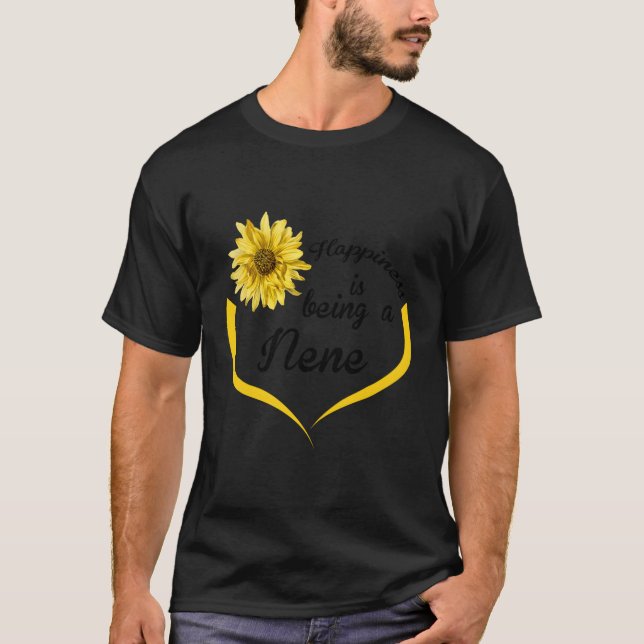 Camiseta Nene Gift La Felicidad Está Siendo Un Nene (Anverso)