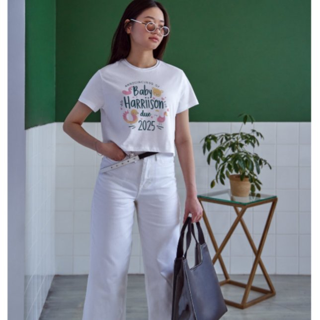 Camiseta Nene Harrison Debida 2025 | Embarazo Adorable (Subido por el creador)