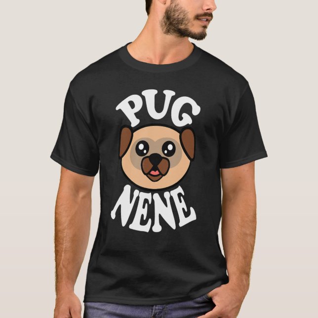 Camiseta Nene Pug Adorable (Anverso)