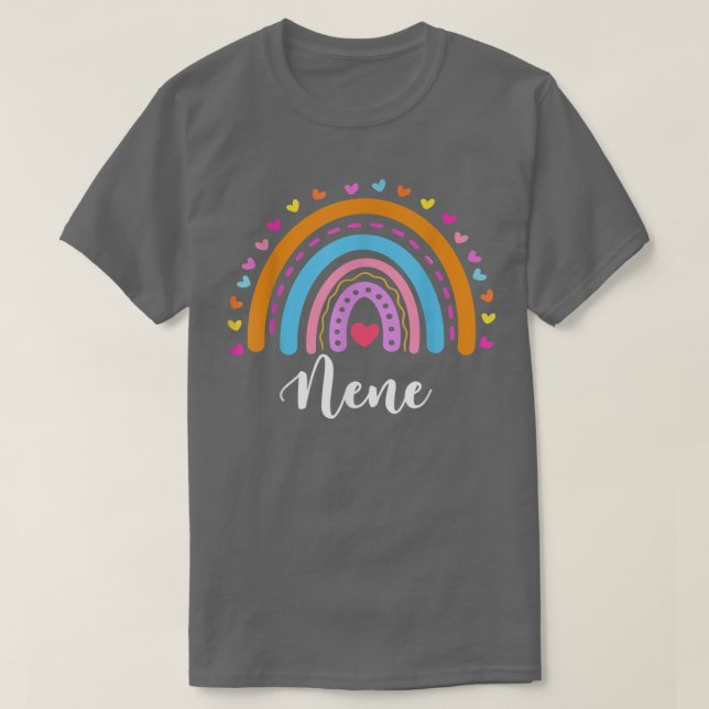 Camiseta Nene Regalos Para Las Abuelas Cute Nene Madres Arc (Diseño del anverso)