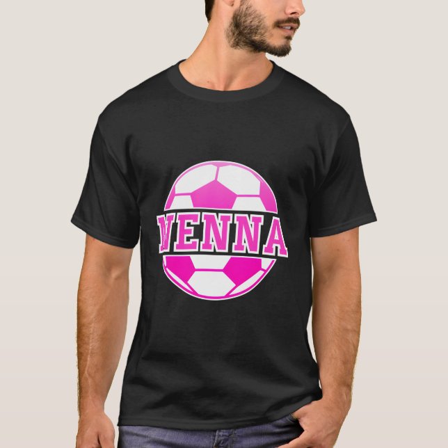 Camiseta Nenna Nombre Juega Fútbol Jugar Bolas de fans (Anverso)