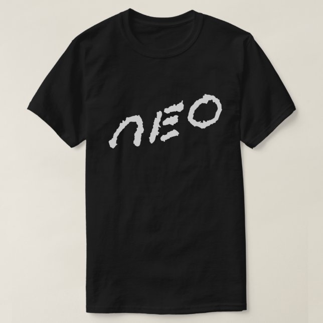 Camiseta NEO con cráneo (Diseño del anverso)