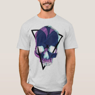 Camiseta Neo Cráneo – Cráneo Cyberpunk Vaporwave