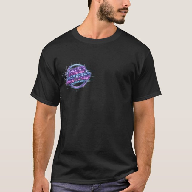 Camiseta Neo Retro Futurista Logo (Anverso)