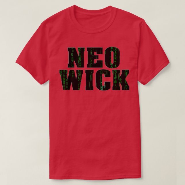 CAMISETA NEO WICK (Diseño del anverso)