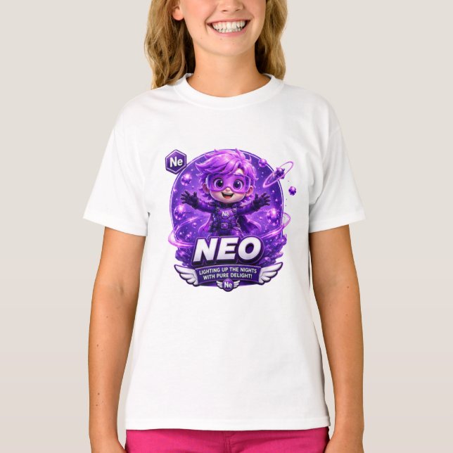 CAMISETA NEÓN ATOMIVRA (Anverso)