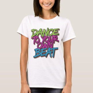 Camiseta "Neon Beats: Baila a tu propio graffiti de goles T