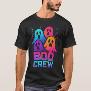 Camiseta Neon Boo Crew   Halloween infantil
