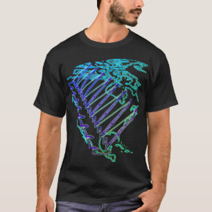 CAMISETA NEON CRANE OPERATOR CRANE NORAMERICA MAP NEON