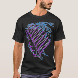 CAMISETA NEON CRANE OPERATOR CRANE NORAMERICA MAP NEON
