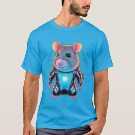 Camiseta Neon Cyber Hamster