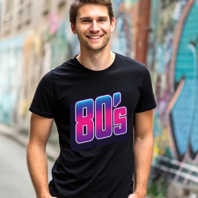 Camiseta Neón de los años 80 (Subido por el creador)