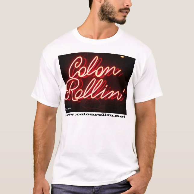 Camiseta Neón de Rollin de los dos puntos (Anverso)