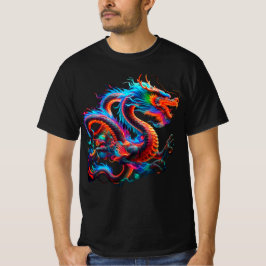 Camiseta Neon Dragon T-Shirt