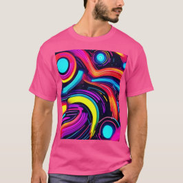 Camiseta Neon Dreamscape Art
