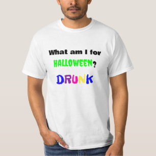 Camiseta NEON Drunk Halloween Shirt FUNNY