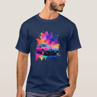 Camiseta Neon Echoes Car