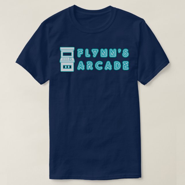 Camiseta Neon Flynns Arcade (Diseño del anverso)
