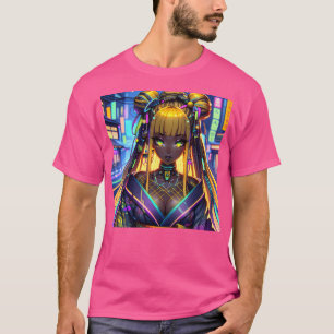 Camiseta Neon Geisha Glamour