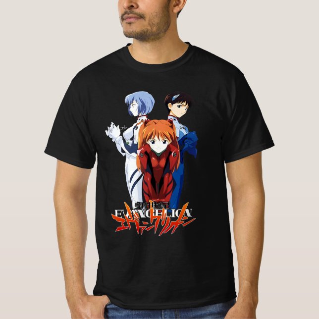 Camiseta " Neon Génesis evangelion " (Anverso)