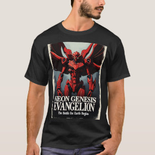 Camiseta Neon Genesis Evangelion La Batalla