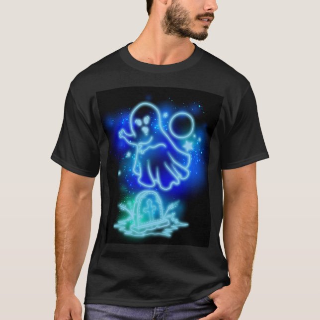 Camiseta Neon Ghost (Anverso)