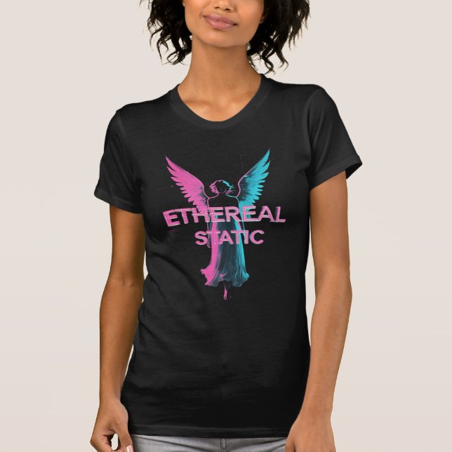 Camiseta Neon Glitch Dream (Anverso)