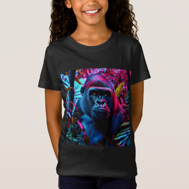 Camiseta Neon Gorilla (Anverso)