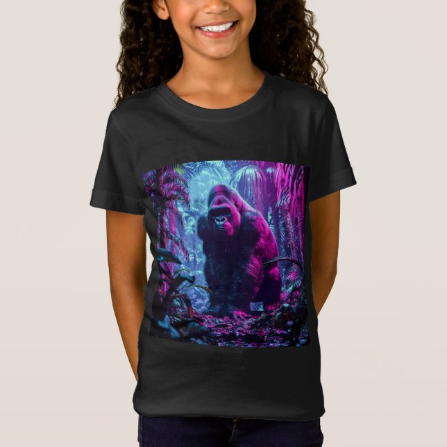Camiseta Neon Gorilla (Anverso)