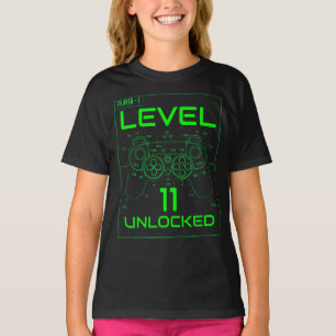 Camiseta Neon Green Console Game Controller Guay Retro Game