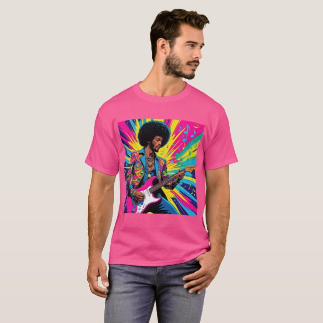 Camiseta Neon Groove Collective – Psykedelisk Konst & Musik (Anverso completo)