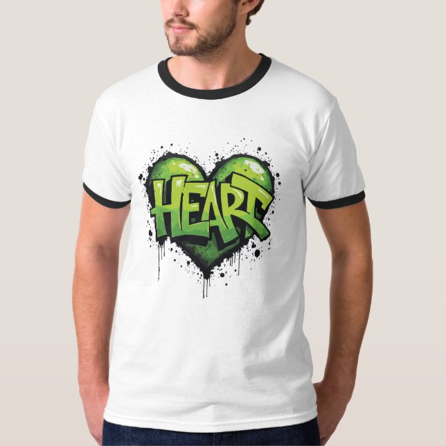 Camiseta Neon Heartbeat (Anverso)