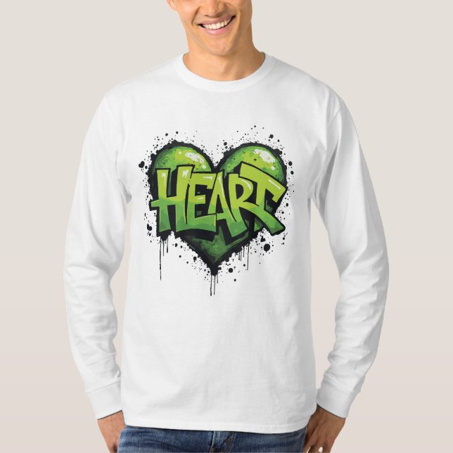 Camiseta Neon Heartbeat (Anverso)