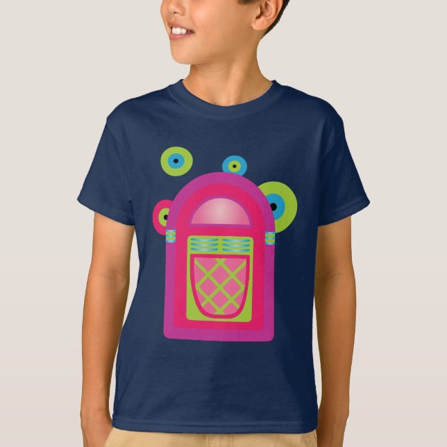 Camiseta Neon Jukebox (Anverso)