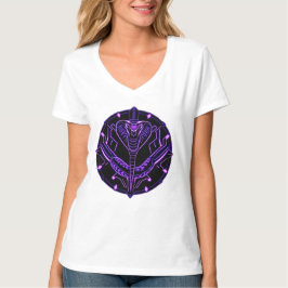 Camiseta Neon-Kobra – Wächter des digitalen Dschungels