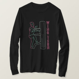 Camiseta Neon Light Rótulo - Woman Tsun Wooden Dummy