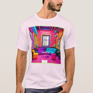 Camiseta Neon Living Room Bold Colores