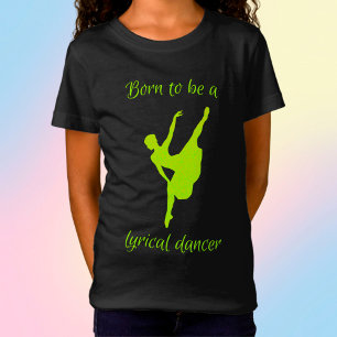 Camiseta Neon Nacida para ser una Bailarina Lírica