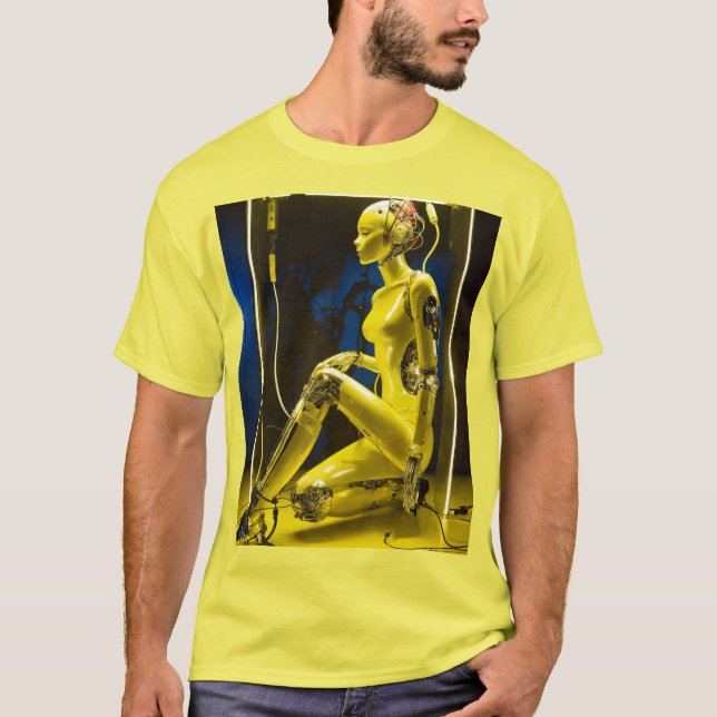 Camiseta Neon Nexus: El futuro de la forma (Anverso)