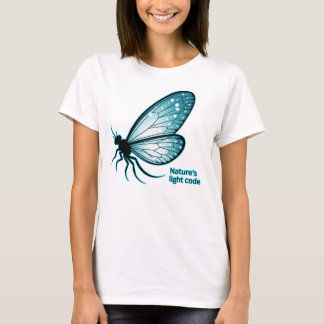 Camiseta Neon Nightfairies - Arte de mariposa brillante en