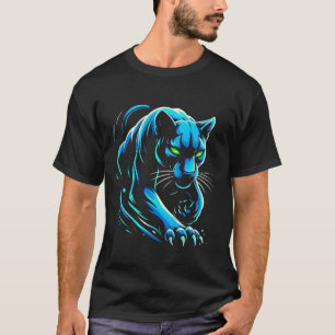 Camiseta Neon Panther, Prowling Panther